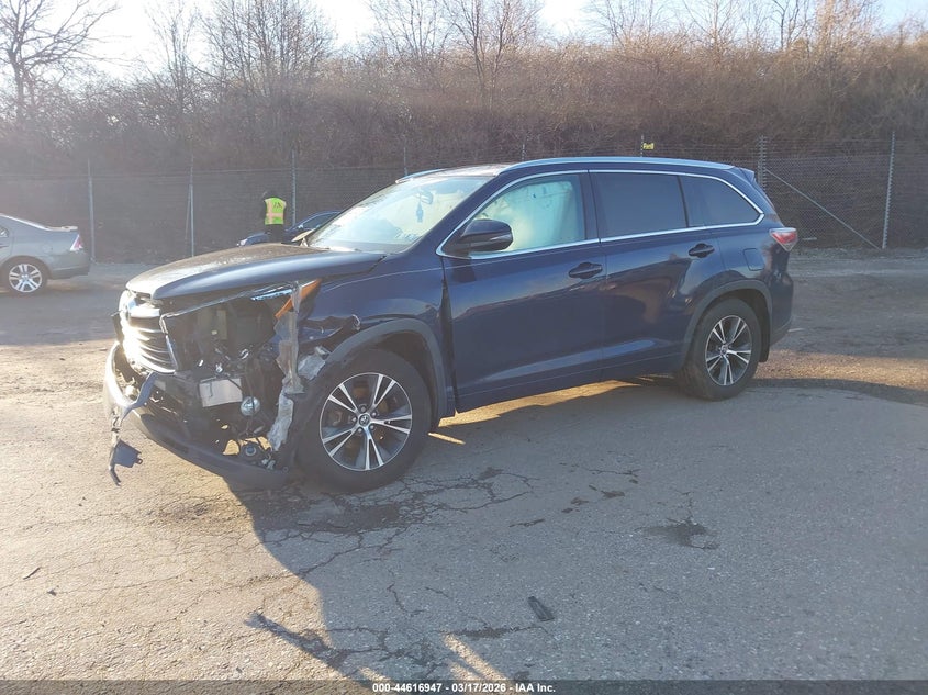 2016 Toyota Highlander Xle V6