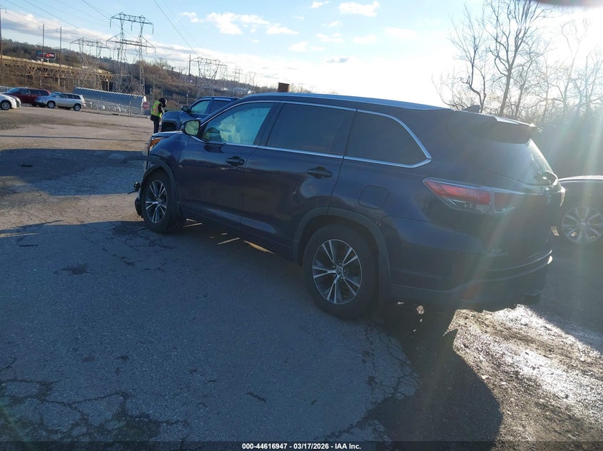 2016 Toyota Highlander Xle V6