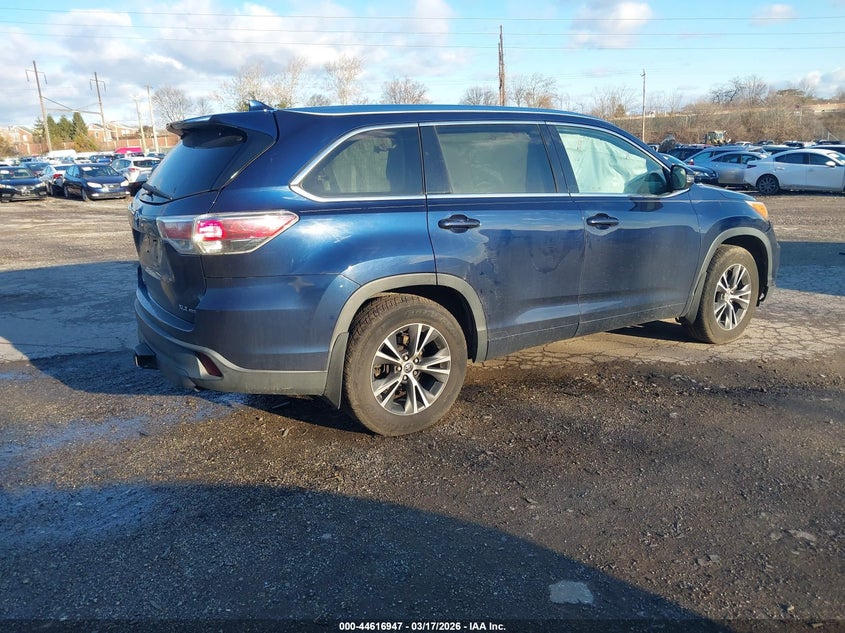 2016 Toyota Highlander Xle V6