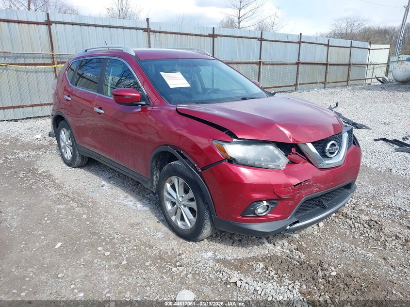 2016 Nissan Rogue S/Sl/Sv
