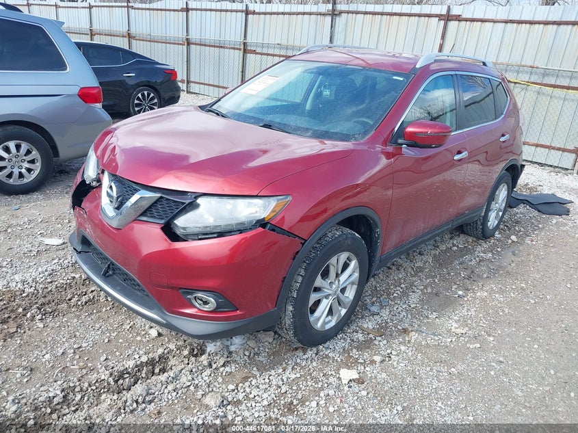 2016 Nissan Rogue S/Sl/Sv