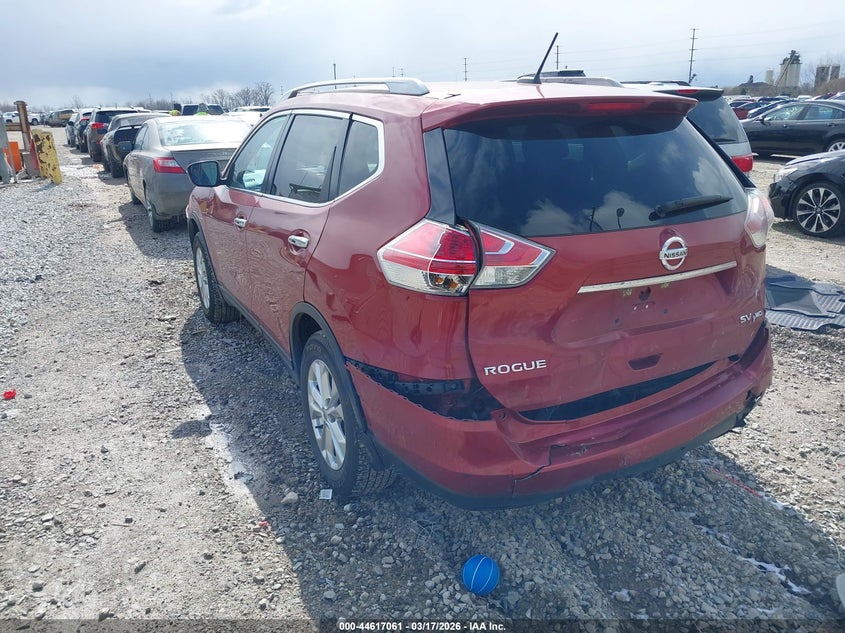 2016 Nissan Rogue S/Sl/Sv