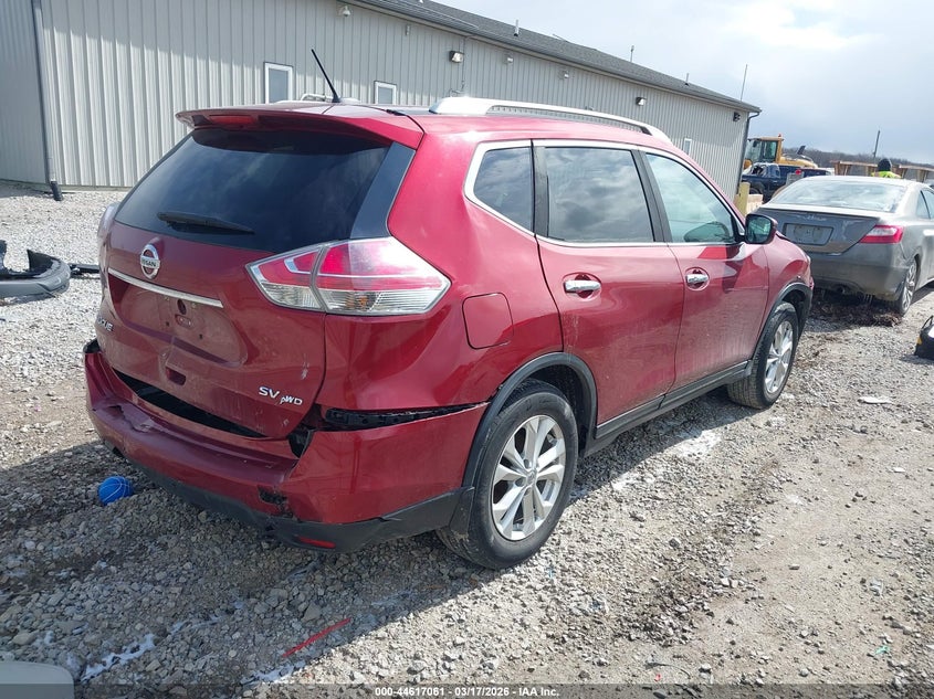 2016 Nissan Rogue S/Sl/Sv