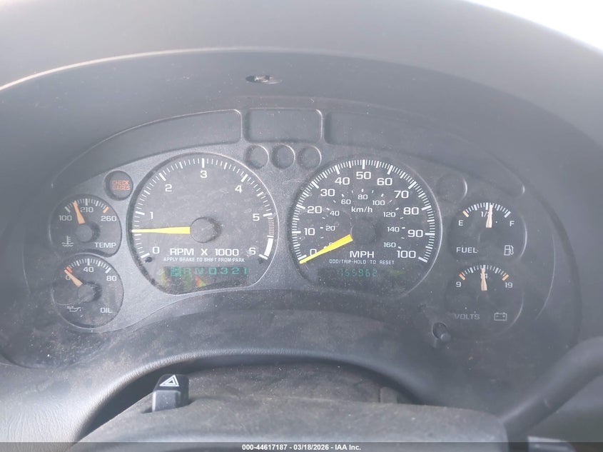 2000 Chevrolet Blazer Ls VIN: 1GNDT13W2Y2323228 Lot: 44617187