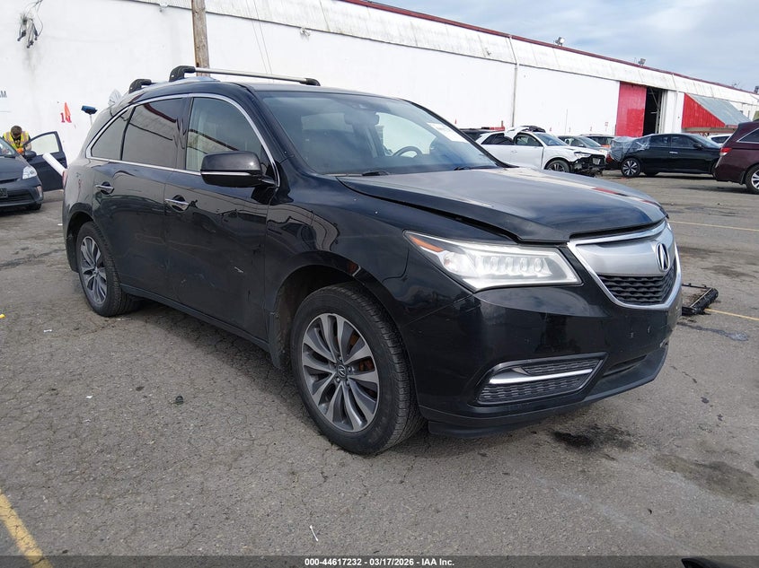2016 Acura Mdx Technology Acurawatch Plus Packages/Technology Package