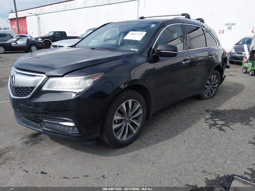2016 Acura Mdx Technology Acurawatch Plus Packages/Technology Package