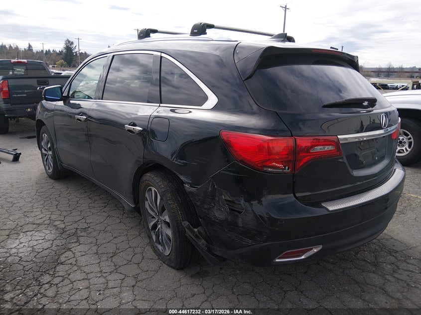 2016 Acura Mdx Technology Acurawatch Plus Packages/Technology Package