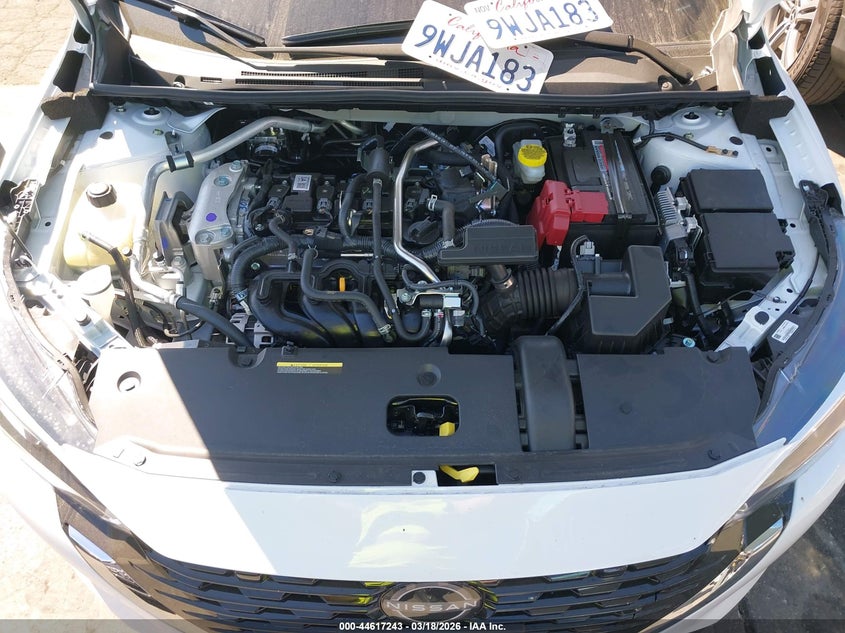 VIN 3N1AB8CV3SY419184 2025 NISSAN SENTRA SV