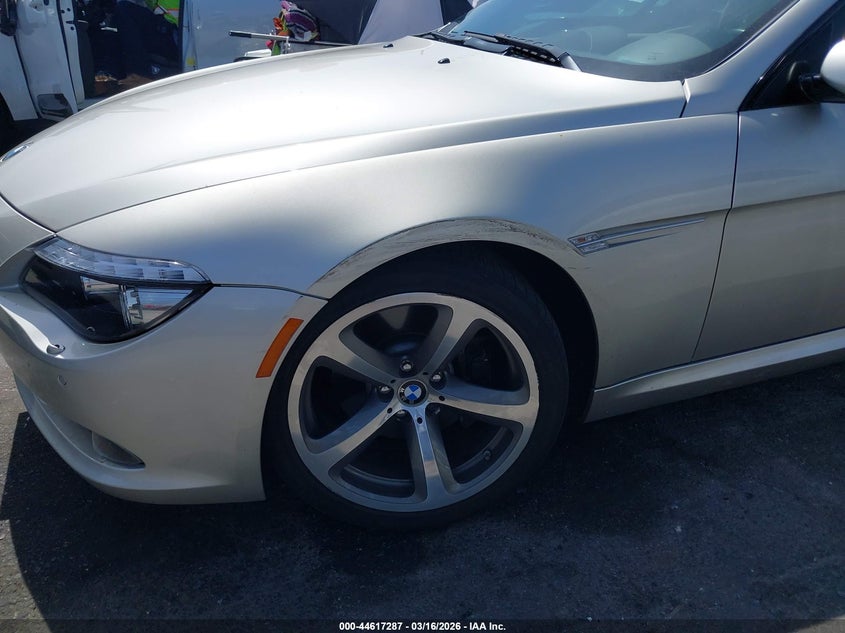 2008 BMW 650I VIN: WBAEB53538CX63383 Lot: 44617287