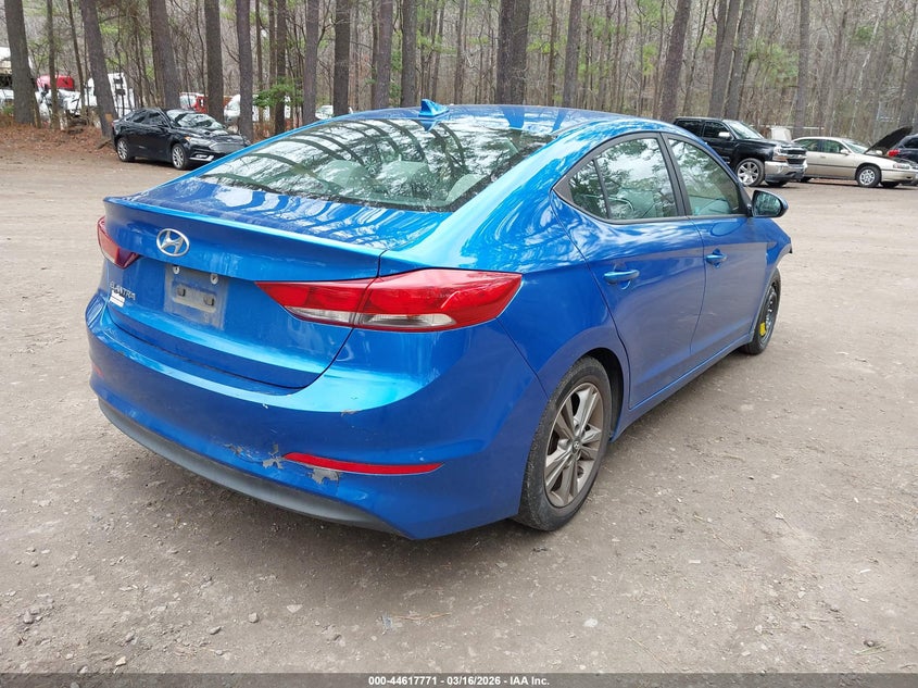 VIN 5NPD84LF6JH365076 2018 HYUNDAI ELANTRA SEL
