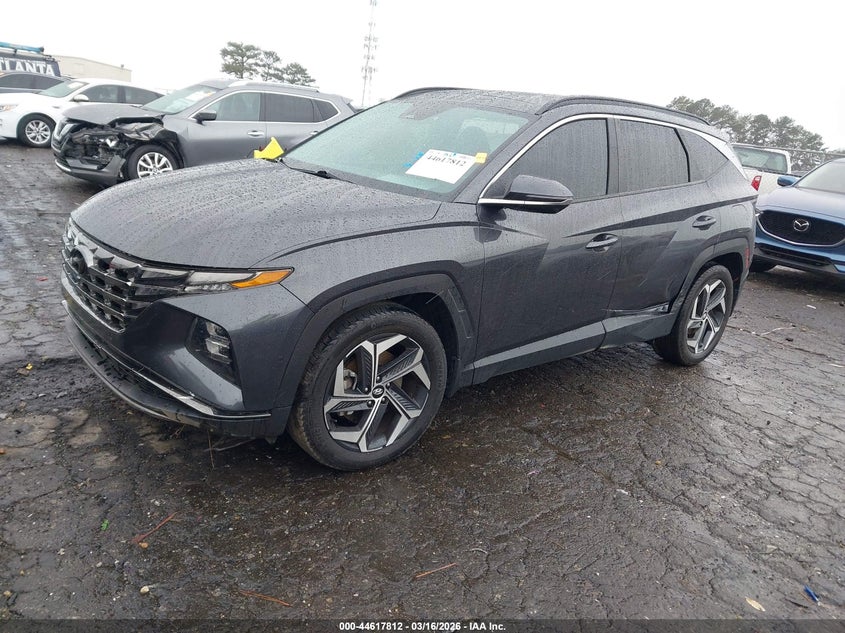 2022 HYUNDAI TUCSON auction photo 2