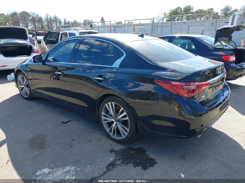 2019 INFINITI Q50 auction photo 3
