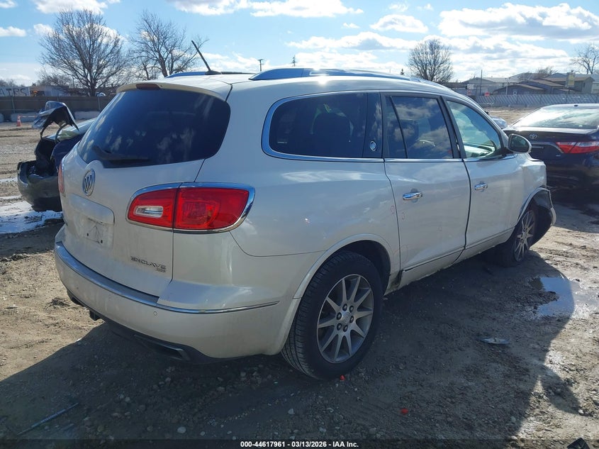 Vin: 5gakvbkd2fj148032, lot: 45114939, buick enclave leather 20154