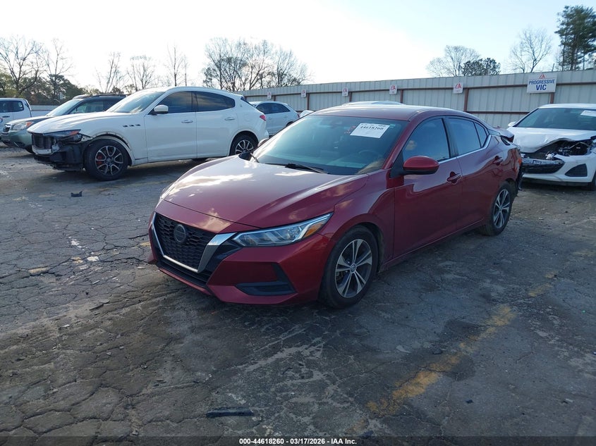2021 Nissan Sentra Sv Xtronic Cvt