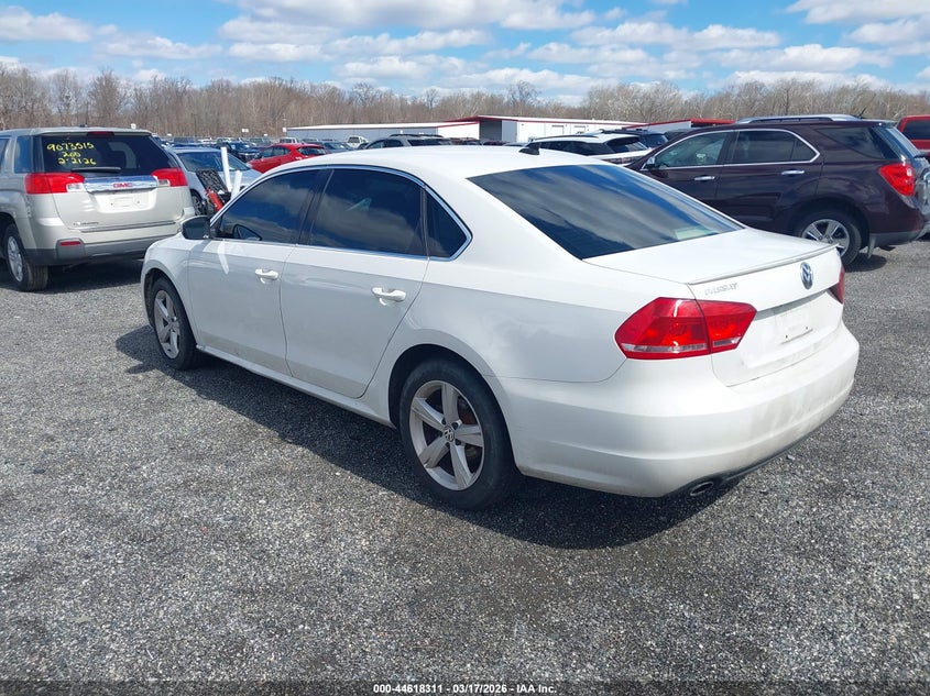2013 Volkswagen Passat 2.0L Tdi Se