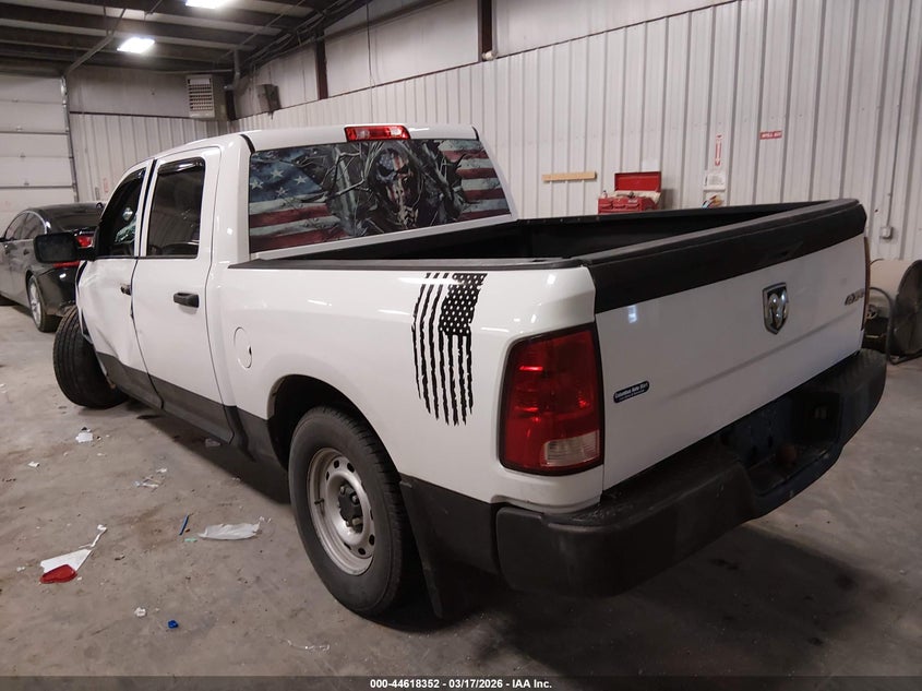 2012 Ram 1500 5.7 Ram St white Lot 111044618352 Vin 1C6RD7KT8CS262084