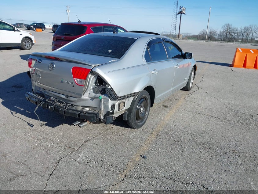 Vin: 3medm0l30br601275, lot: 45115406, mercury milan hybrid 20114