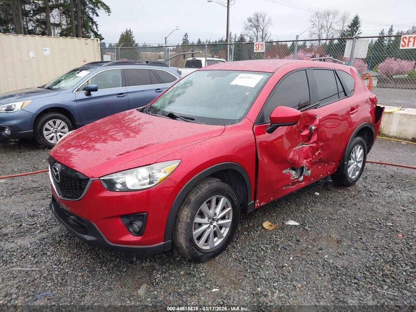 Vin: jm3ke2be6e0418379, lot: 45115414, mazda cx-5 sport 20142