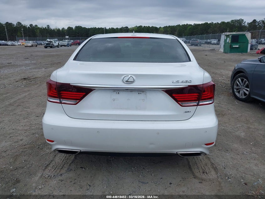 2013 Lexus Ls 460 VIN: JTHCL5EF6D5017066 Lot: 44618453