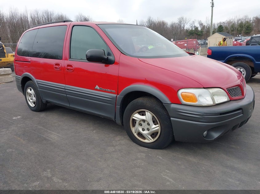 2001 Pontiac Montana Economy
