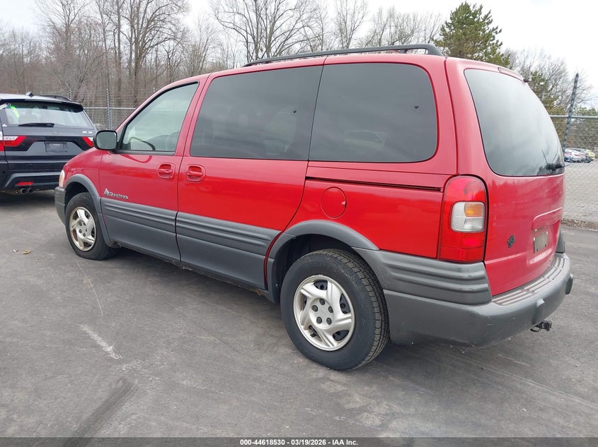2001 Pontiac Montana Economy