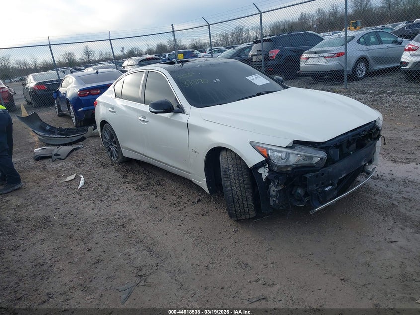 2017 Infiniti Q50 3.0T Red Sport 400