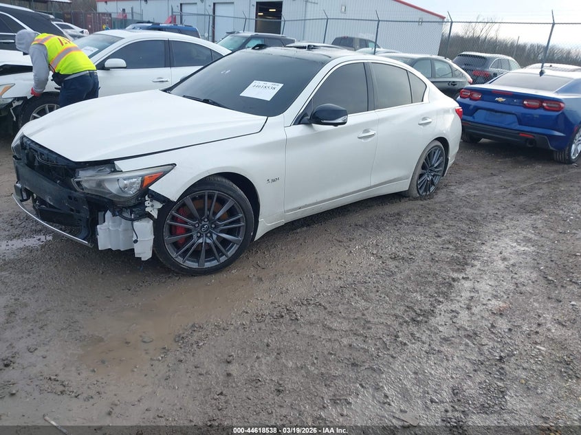 2017 Infiniti Q50 3.0T Red Sport 400