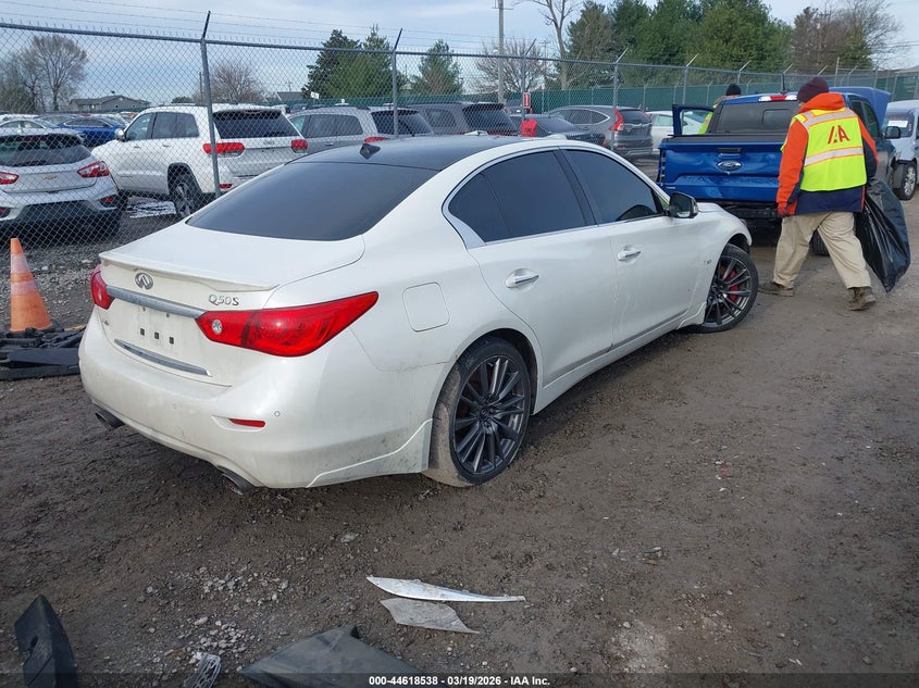 2017 Infiniti Q50 3.0T Red Sport 400
