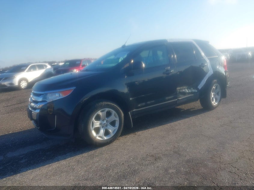 Vin: 2fmdk3jc6dbc15064, lot: 45115528, ford edge sel 20132