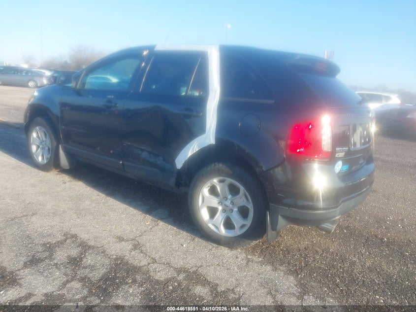 Vin: 2fmdk3jc6dbc15064, lot: 45115528, ford edge sel 20133