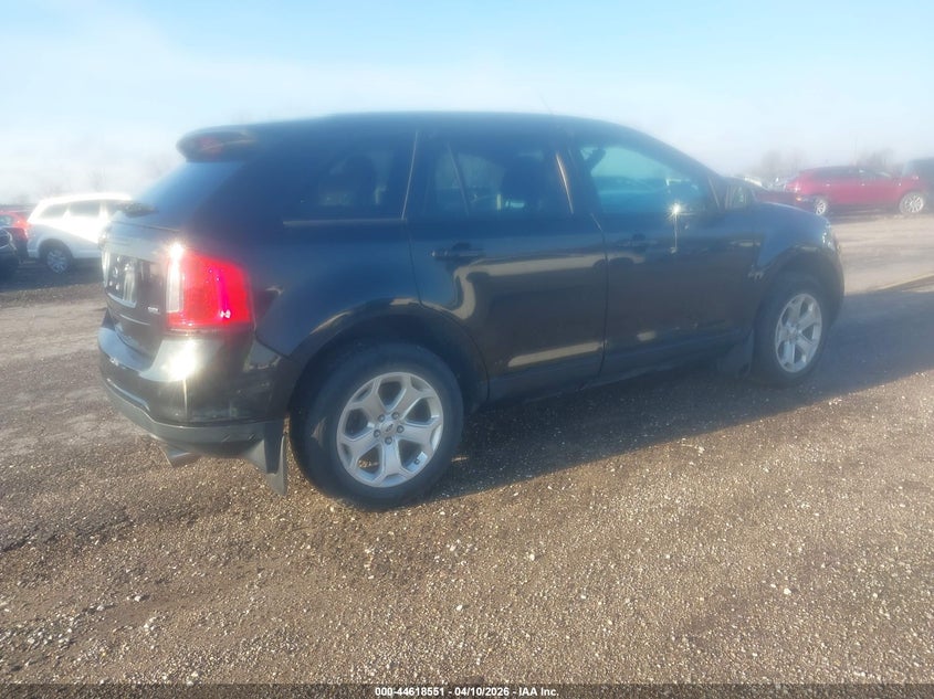 Vin: 2fmdk3jc6dbc15064, lot: 45115528, ford edge sel 20134