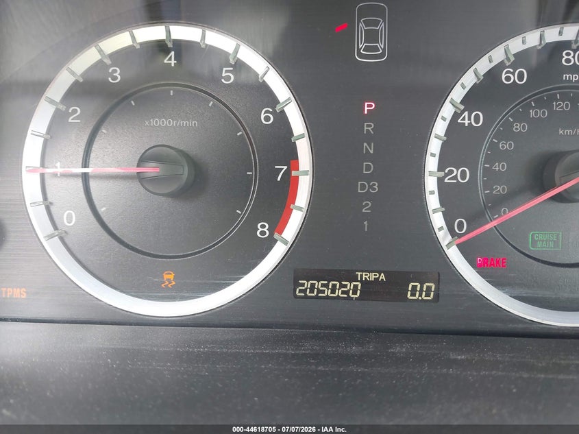 2011 HONDA ACCORD SEDAN 3.5L V-6 VVT, 271HP