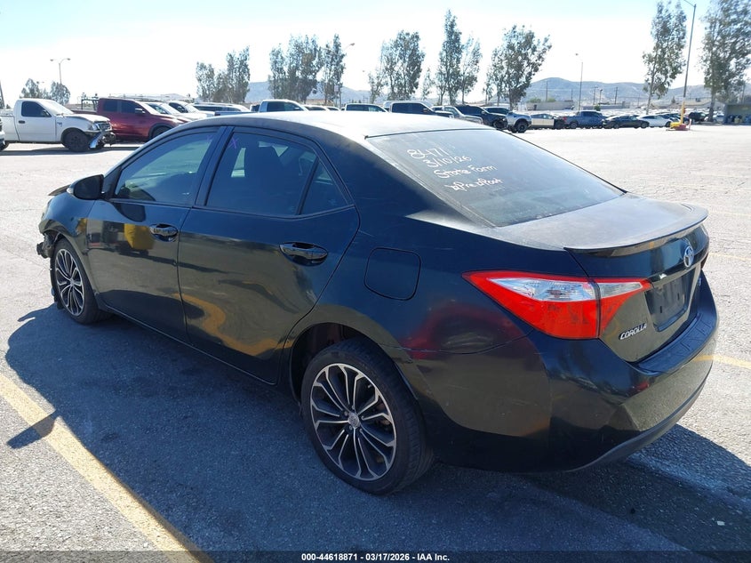 2016 Toyota Corolla S Plus