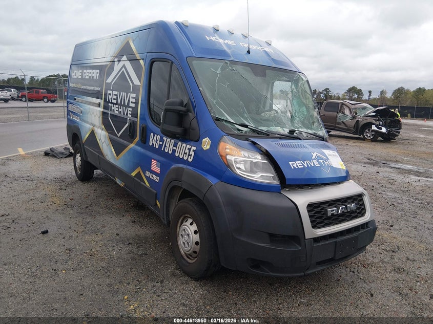 2019 Ram Promaster 2500 High Roof 159 Wb