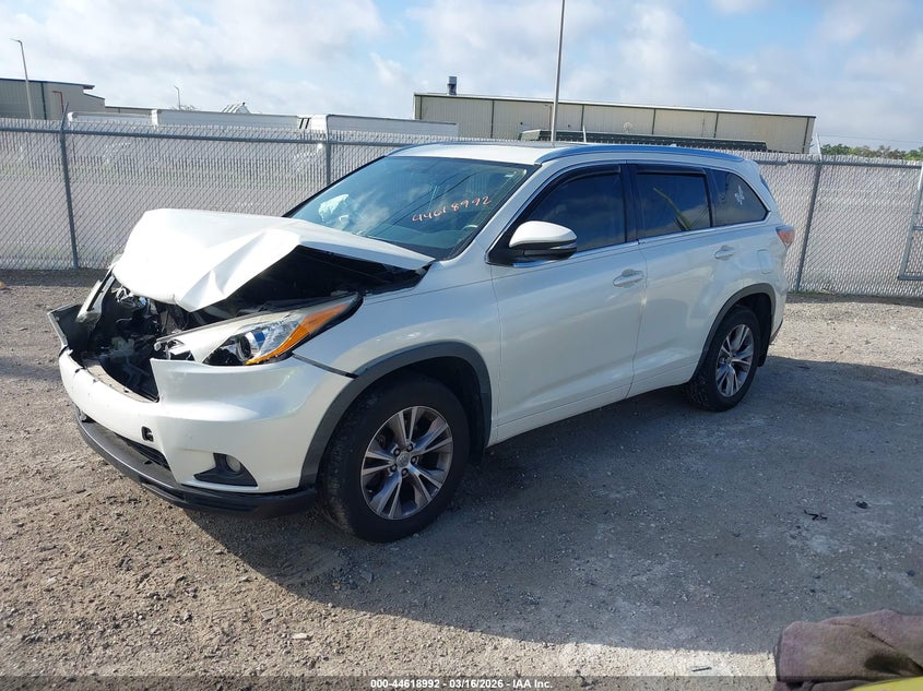 2015 Toyota Highlander Xle V6