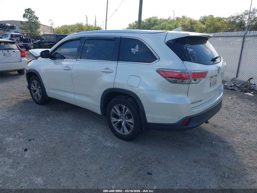 2015 Toyota Highlander Xle V6