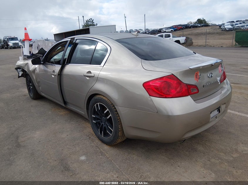 2009 Infiniti G37 Journey