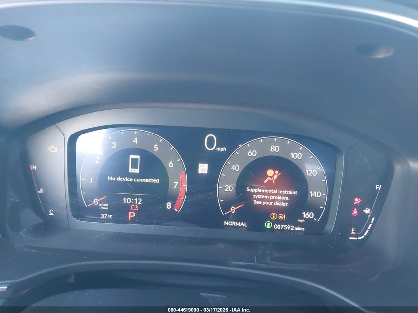 2025 Acura Integra A-Spec Technology VIN: 19UDE4H69SA012892 Lot: 44619090