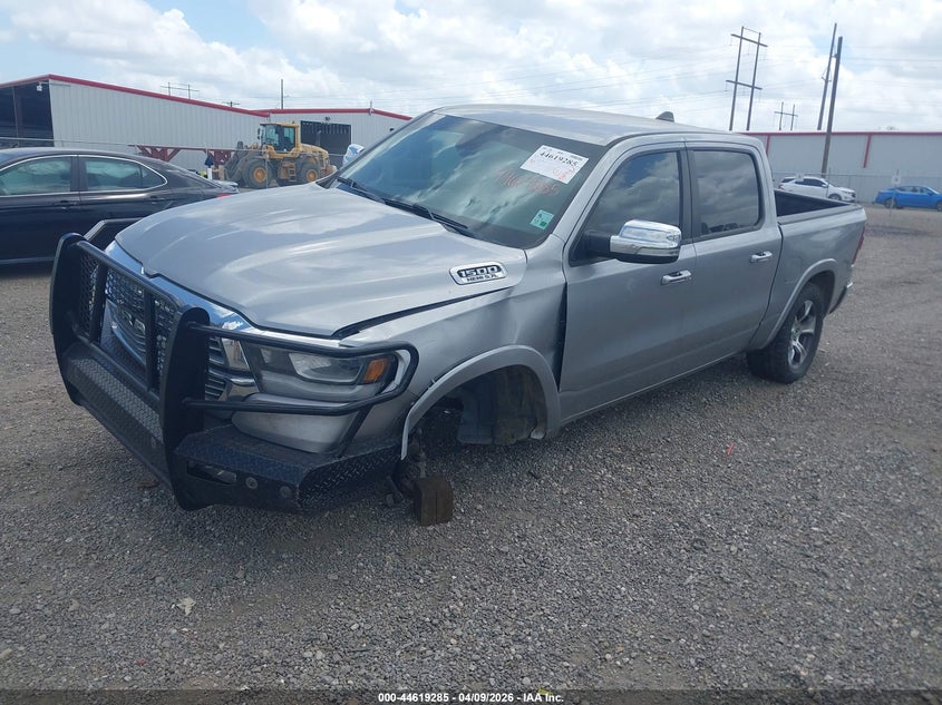 Vin: 1c6srfjt9kn531804, lot: 45116263, ram 1500 laramie  4x4 5'7 box 20192