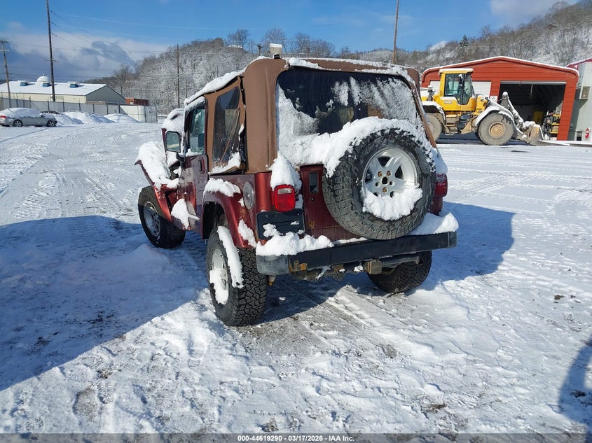 2002 Jeep Wrangler Sahara