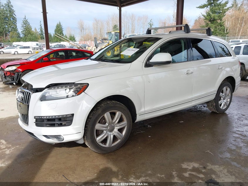 2014 AUDI Q7 SPORT UTILITY VEHICLE 3.0L V-6 DI, DOHC, VVT, TURBO, 240HP