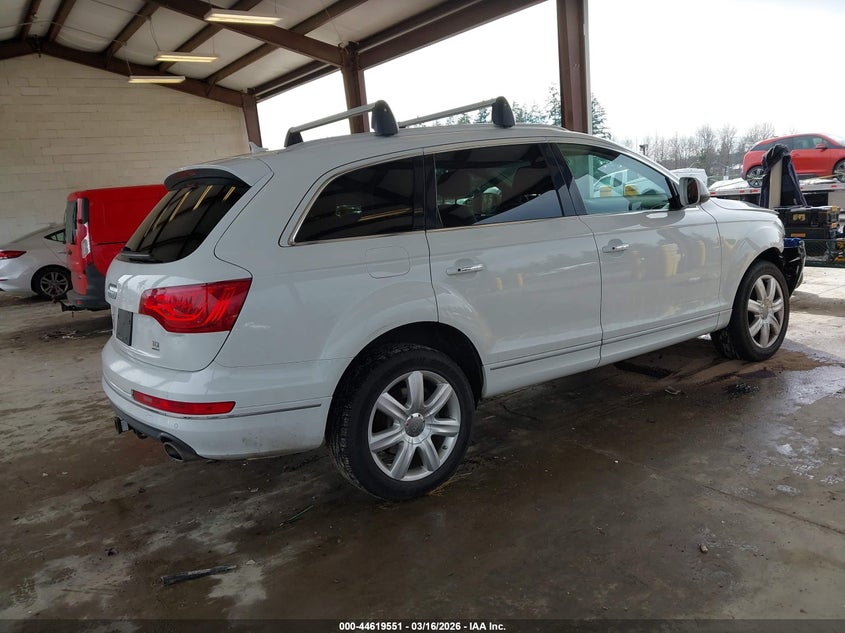 2014 AUDI Q7 SPORT UTILITY VEHICLE 3.0L V-6 DI, DOHC, VVT, TURBO, 240HP