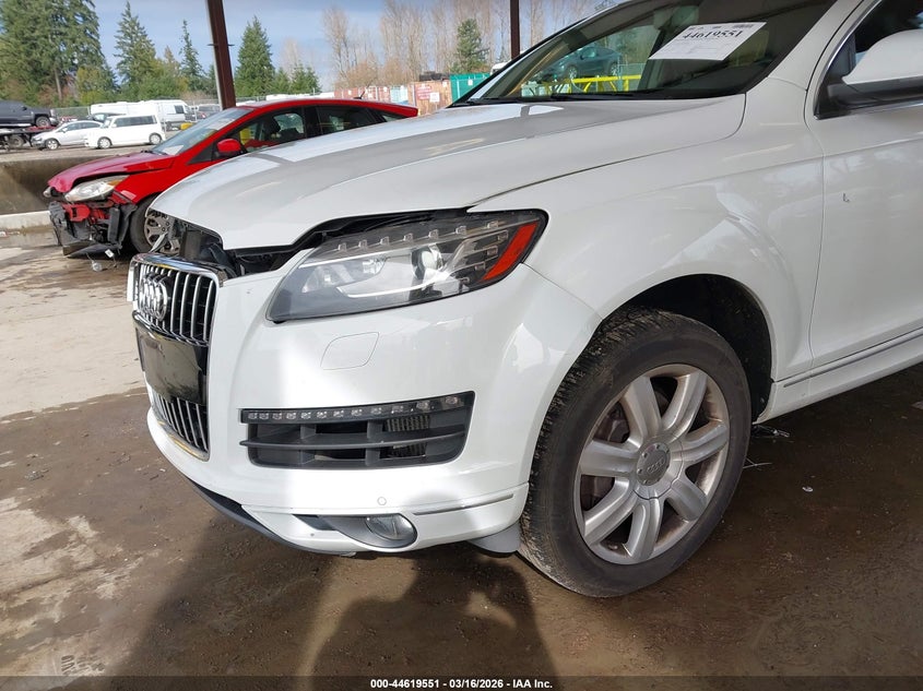 2014 AUDI Q7 SPORT UTILITY VEHICLE 3.0L V-6 DI, DOHC, VVT, TURBO, 240HP