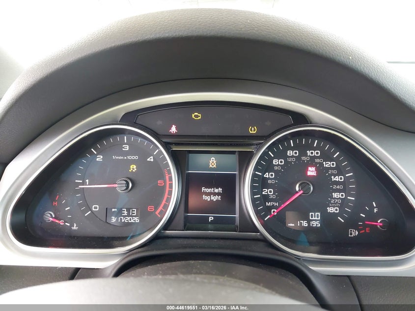 2014 AUDI Q7 SPORT UTILITY VEHICLE 3.0L V-6 DI, DOHC, VVT, TURBO, 240HP