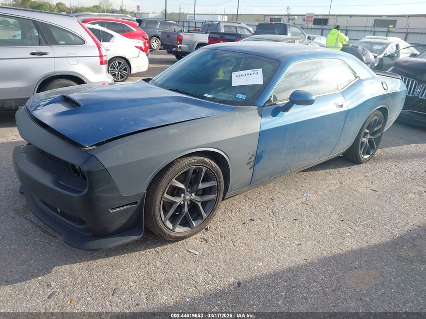 Vin: 2c3cdzjg8lh253718, lot: 45116631, dodge challenger gt 20202