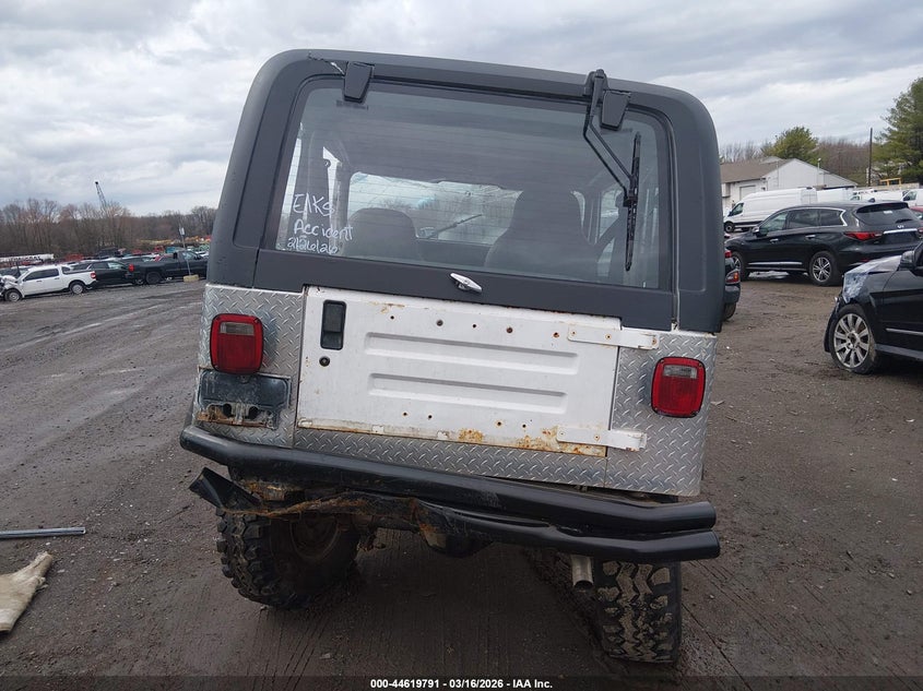 1989 Jeep Wrangler / Yj VIN: 2J4FY19E3KJ137359 Lot: 44619791
