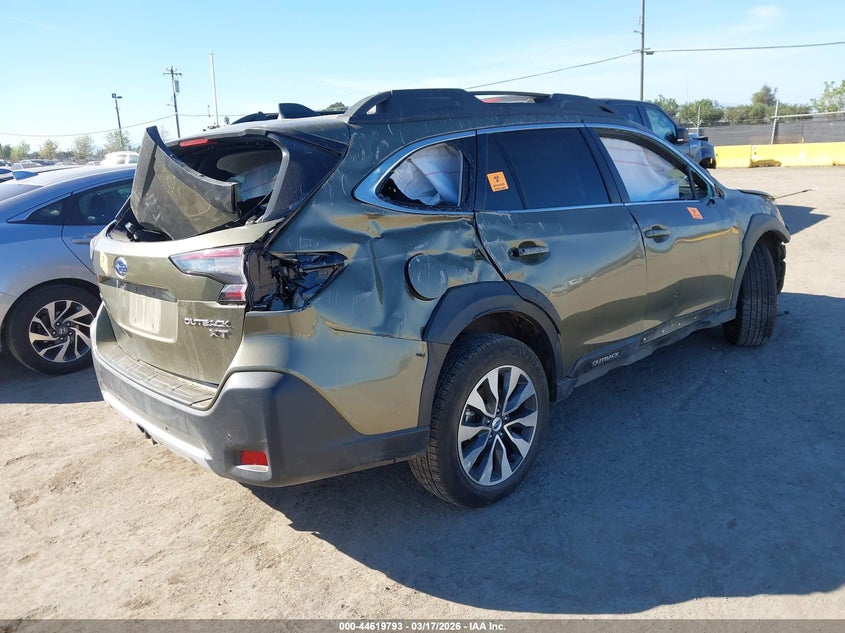 Vin: 4s4btgnd3s3133692, lot: 45116771, subaru outback limited xt 20254