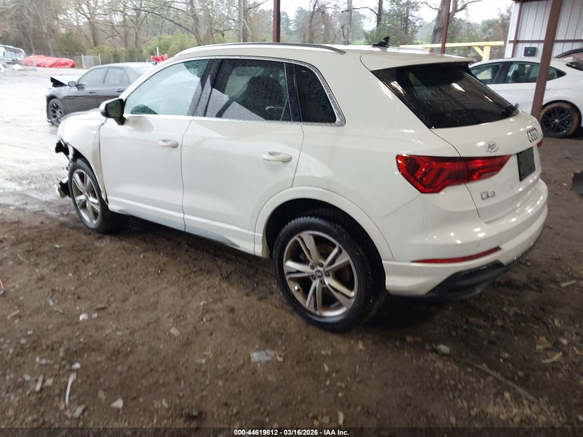 Vin: wa1eecf34m1153985, lot: 45116791, audi q3 premium plus 45 tfsi s line quattro tiptronic 20213