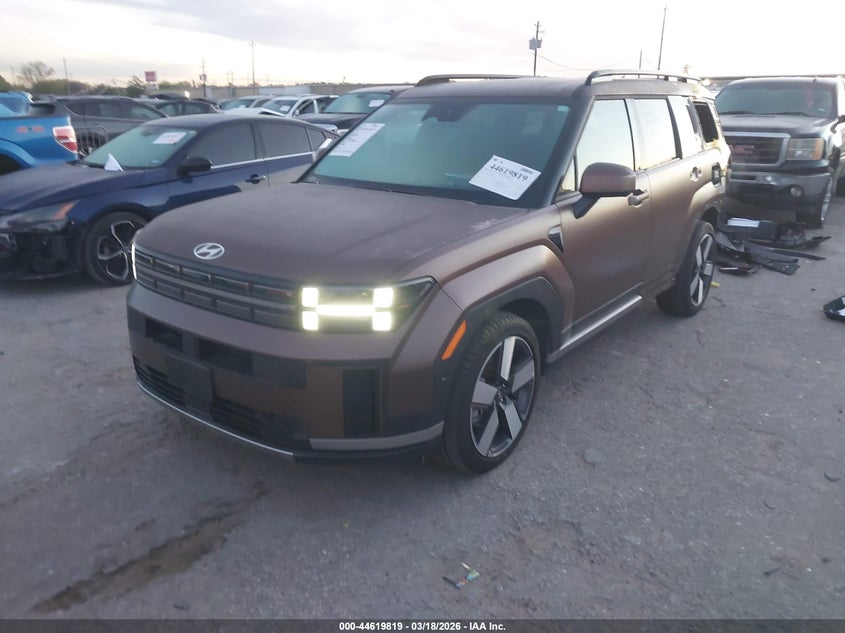2025 HYUNDAI SANTA FE HYBRID 1.6L I-4 DI, DOHC, V(VIN: 5NMP3DG18SH040681
