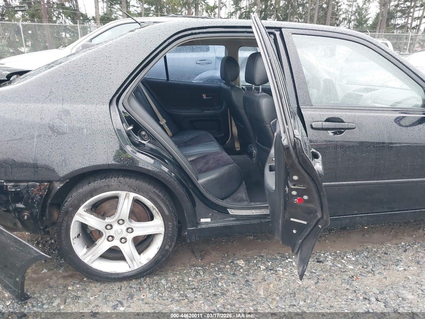 2001 Lexus Is 300 VIN: JTHBD182410031812 Lot: 44620011